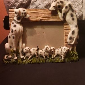 3D Dalmatian Family Picture Frame